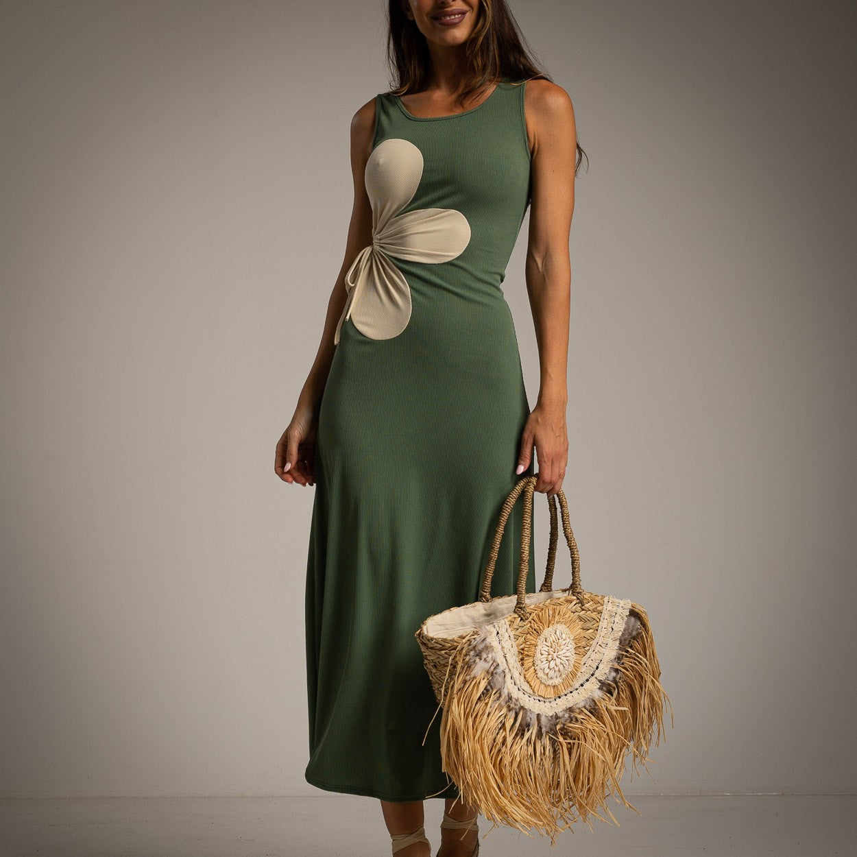 Midi Flower Dress