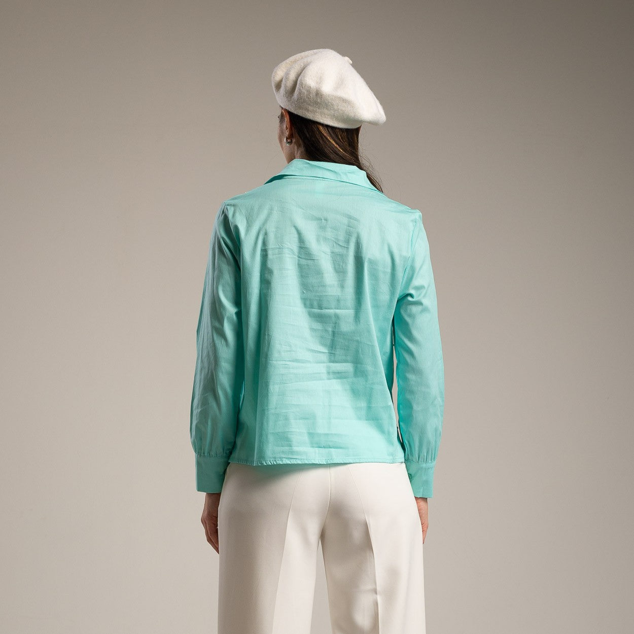Long Sleeves Embellished Shirt