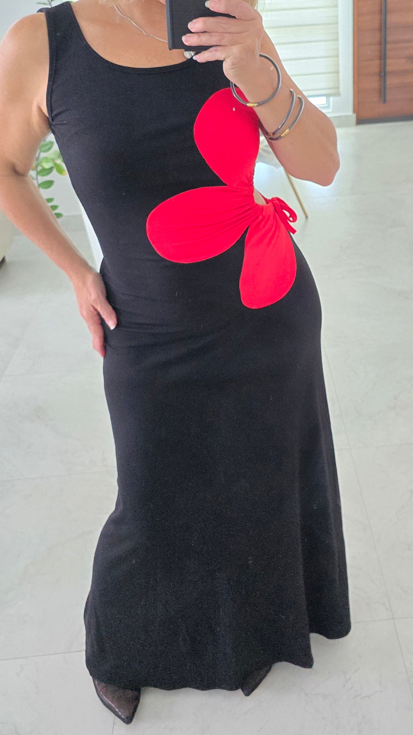 Midi Flower Dress