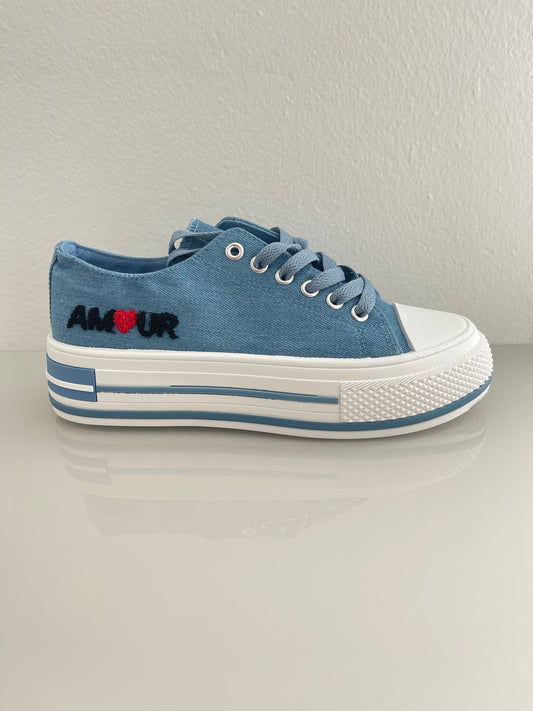 Fashion Denim Trainers