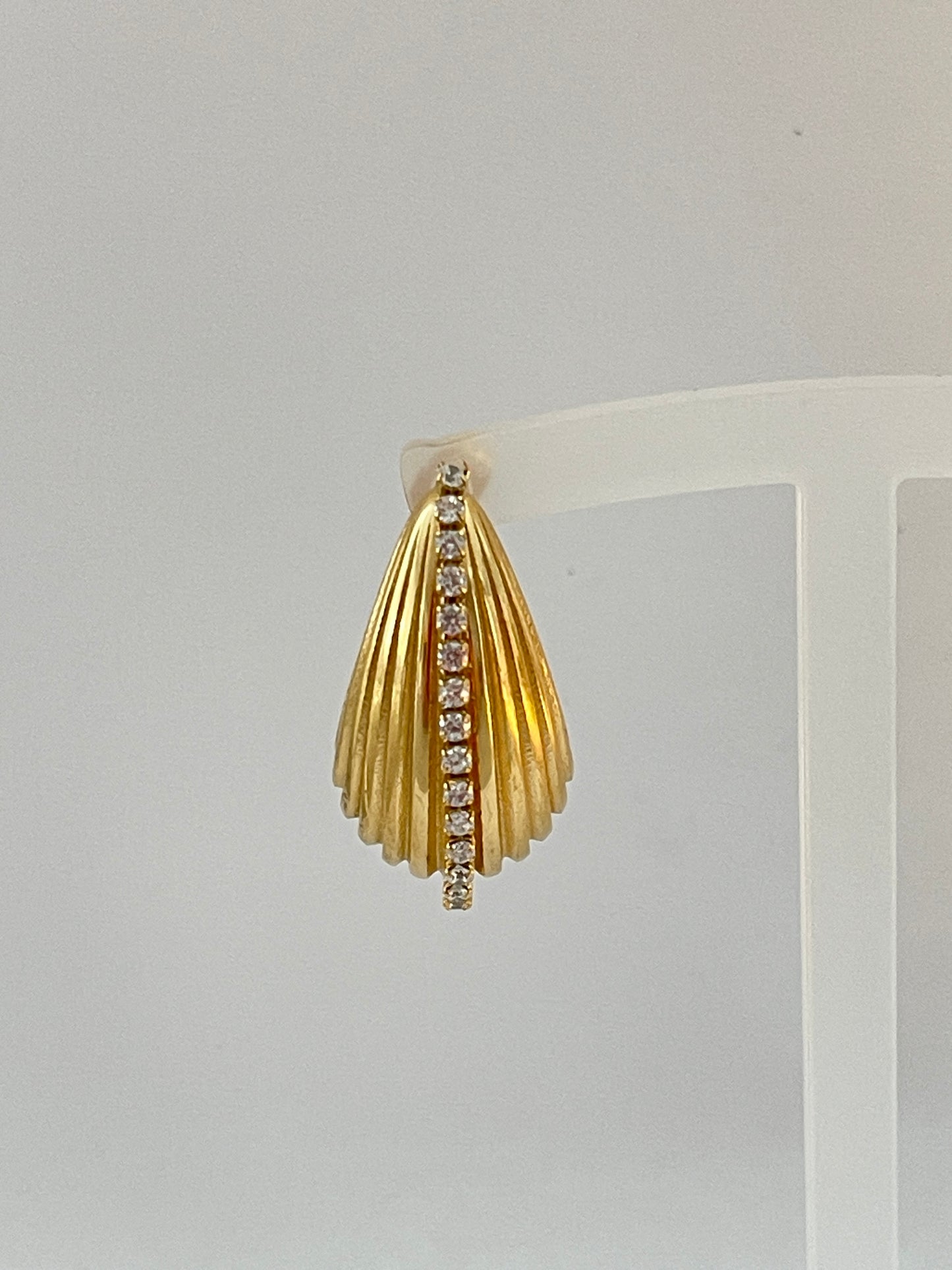 Gold Stainless Steel Earrings
