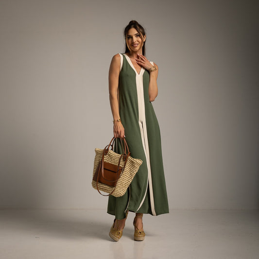 Dark Green Maxi Dress