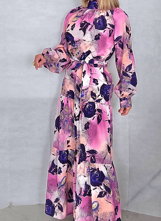 Lilac Florentine Dress